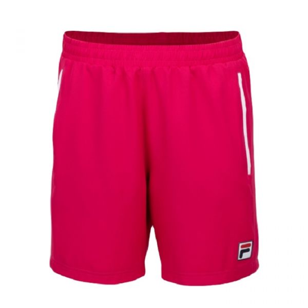 Shorts de tennis pour hommes Fila Shorts Andre - pink peacock