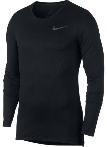  Nike Dry Top LS Slim - black/dark grey