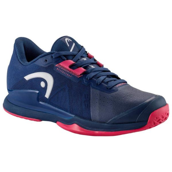 Chaussures de tennis pour femmes Head Sprint Pro 3.5 - dark blue/azalea
