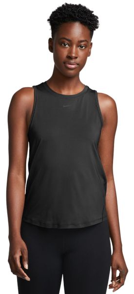 Débardeurs de tennis pour femmes Nike One Classic Dri-Fit Tank Top - black/black
