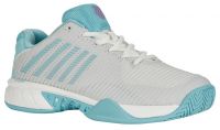 Damskie buty tenisowe K-Swiss Hypercourt Express 2 - brilliant white/angel blue/sheer lilac