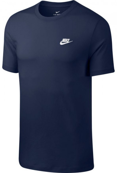 T-shirt da uomo Nike NSW Club Tee M - midnight navy/white