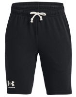 Pantaloncini per ragazzi Under Armour Boys' UA Rival Terry Shorts - black/mod gray