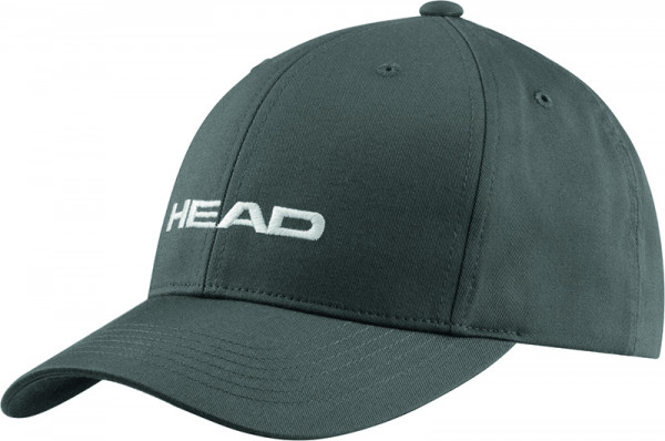Tennisemüts Head Promotion Cap New - anthracite/grey
