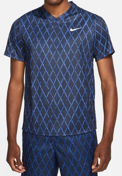  Nike Court Dri-Fit Victory Top Printed M - obsidian/white