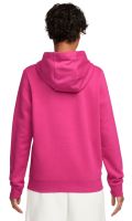 Tenisa džemperis sievietēm Nike Sportswear Club Fleece Pullover Hoodie - fireberry/white Tenisa džemperis sievietēm Nike Sportswear Club Fleece Pullover Hoodie - fireberry/white