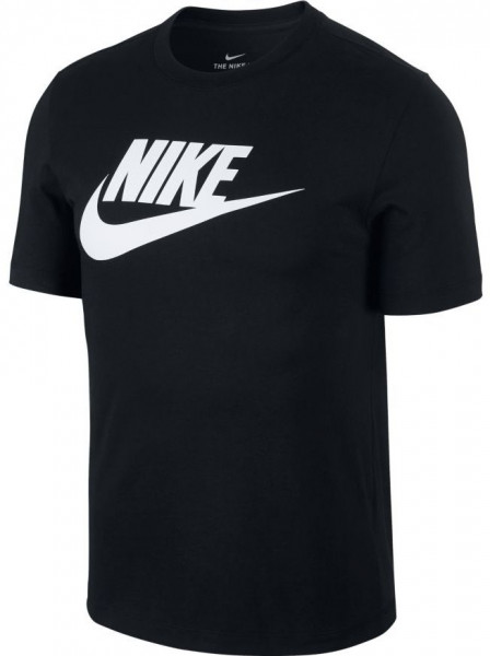 Мъжка тениска Nike Sportswear T-Shirt Icon Futura M - black/white