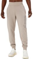 Herren Tennishose Asics Logo Sweat Pant - Grau
