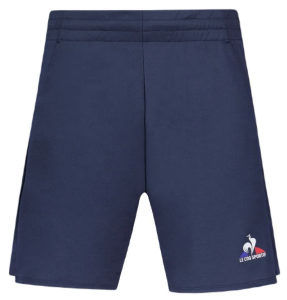 Pánske šortky Le Coq Sportif Tennis Short N°3 M - Biely, Modrý