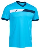 Męski t-shirt Joma Court Short Sleeve T-Shirt - Turkusowy