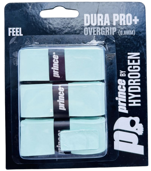 Grips de tennis Prince by Hydrogen Dura Pro+ 3P - Menthe