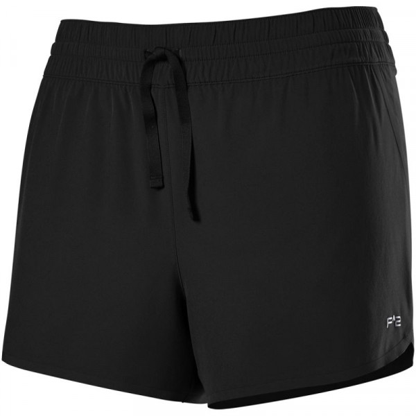 Damen Tennisshorts Wilson W F2 Bonded 3.5 Short - black