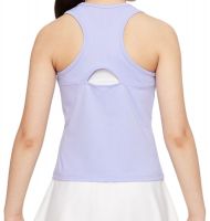 Marškinėliai mergaitėms Nike Court Dri-Fit Victory Tank - light thistle/white Marškinėliai mergaitėms Nike Court Dri-Fit Victory Tank - light thistle/white