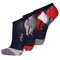 Teniso kojinės Fila Calza Invisible Socks 3P - color sport/multicolor
