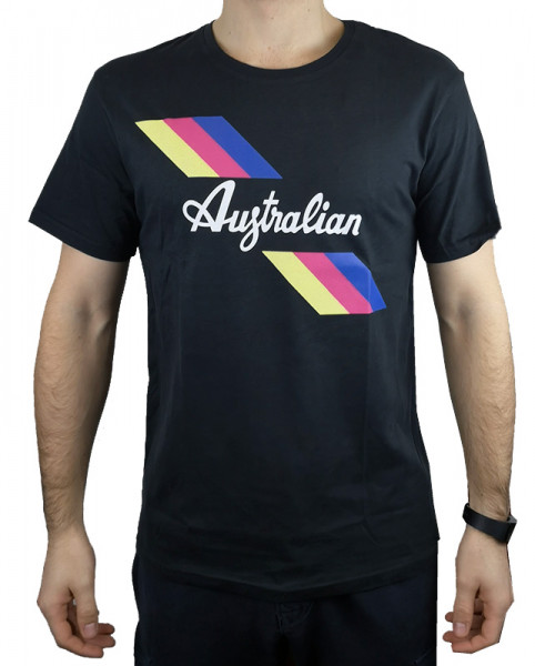 Men's T-shirt Australian Jersey T-Shirt with Print - nero
