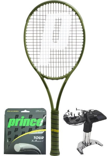 Ρακέτα τένις Prince Textreme Phantom 100X 18X20 + xορδή + πλέξιμο ρακέτας