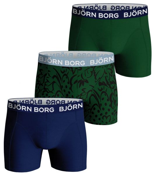  Björn Borg Core Boxer 3P - blue/green/print