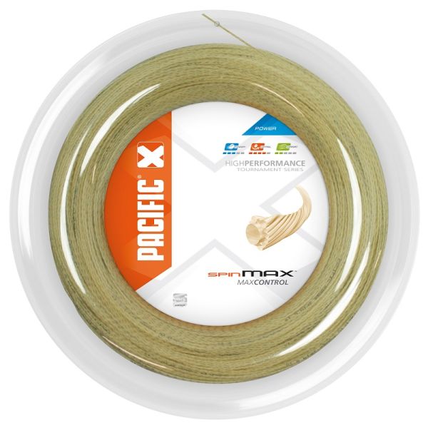 Тенис кордаж Pacific Spin Max (200 m) - pearl amber