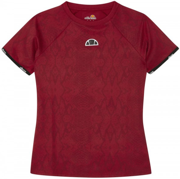 Damen T-Shirt Ellesse T-shirt Shae Tee W - dark red