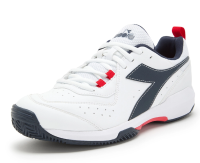 Teniso batai vyrams Diadora S. Challenge 5 SL Clay - white/blue corsair Teniso batai vyrams Diadora S. Challenge 5 SL Clay - white/blue corsair