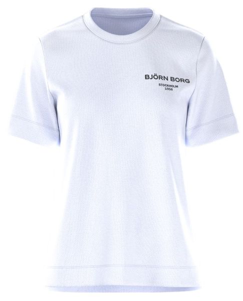 Дамска тениска Björn Borg Essential T-Shirt - brilliant white