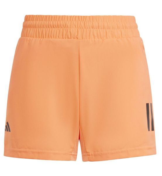 Шорти за момчета Adidas Boys Club Tennis 3-Stripes Shorts - orange