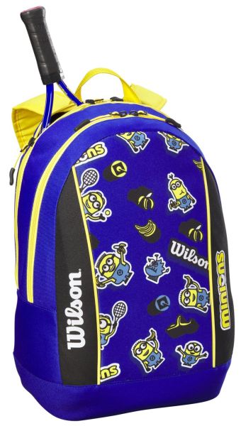 Tennisrucksack Wilson Minions V3.0 Tour JR Backpack - blue/yellow