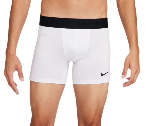 Kompressioonriided Nike Pro Dri-Fit Brief Shorts - white/black