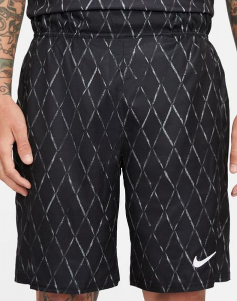  Nike Court Dri-Fit Victory Short 9in Printed M - black/white