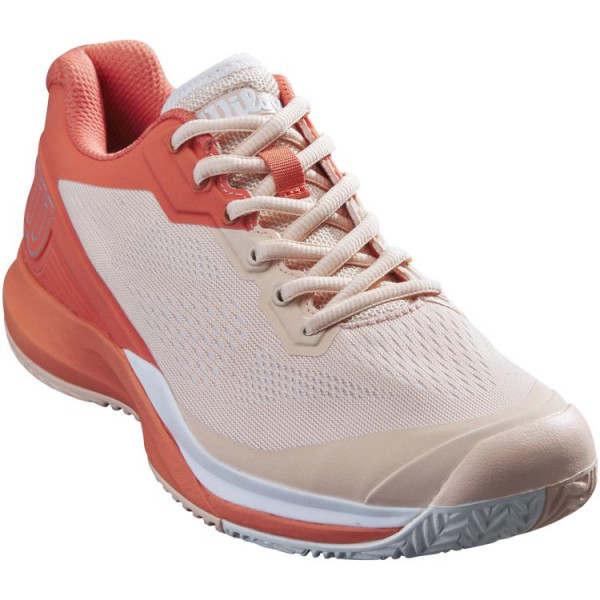 Damskie buty tenisowe Wilson Rush Pro 3.5 W - tropical peach/hot coral/wht