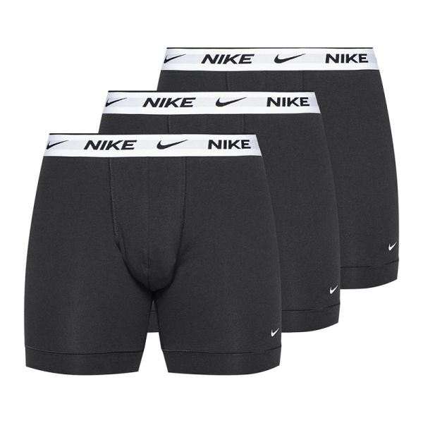 Bokserice Nike Dri-Fit Essential Micro Boxer Brief 3P - black/white wb