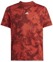 Poiste T-särk Adidas Roland Garros T-Shirt - preloved red