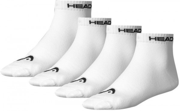 Ponožky Head Kids Quarter 2P - white
