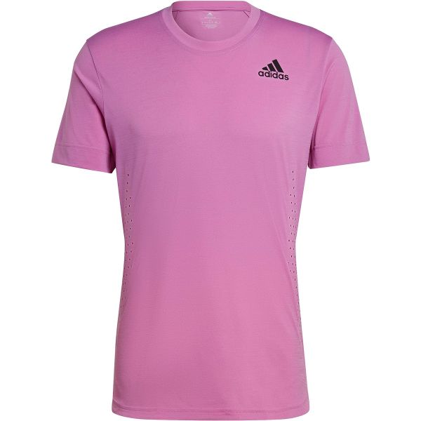 T-shirt pour hommes Adidas Tennis New York Tee - semi pulse lilac