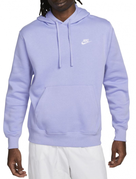 Muška sportski pulover Nike Sportswear Club Fleece Pullover Hoodie - light thistle/light thistle/white