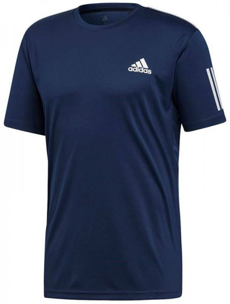  Adidas Club 3-Stripes Tee - collegiate navy/white