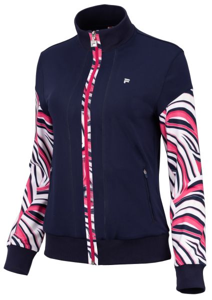 Damen Tennissweatshirt Fila US Open Yara Jacket - Mehrfarbig