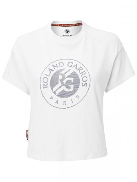  Lacoste Roland Garros T-Shirt W - white