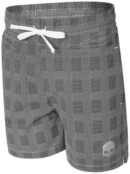 Męskie spodenki tenisowe Hydrogen Tech Shorts - black/white