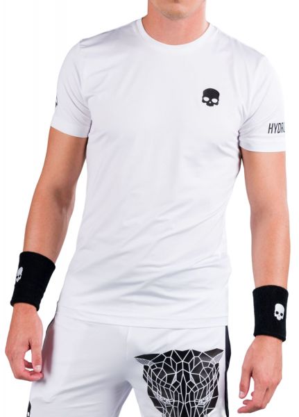 Herren Tennis-T-Shirt Hydrogen Padel Dogs Tech Tee Man - white