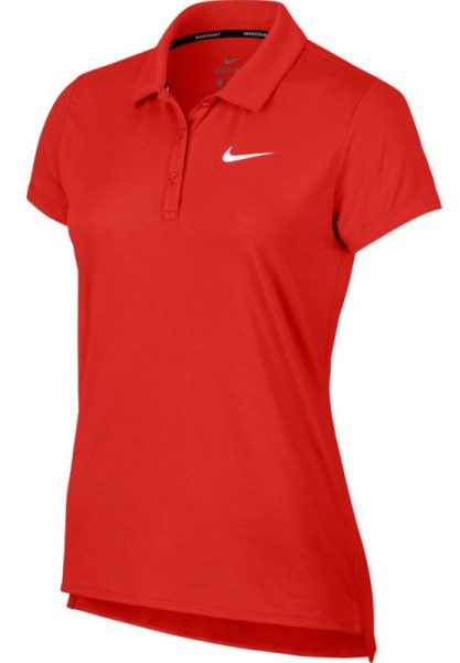  Nike Court Polo SS Pure W - habanero red/white