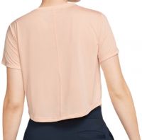 Dámske tričká Nike Dri-Fit Heritage Short Sleeve Tennis Top - arctic orange Dámske tričká Nike Dri-Fit Heritage Short Sleeve Tennis Top - arctic orange