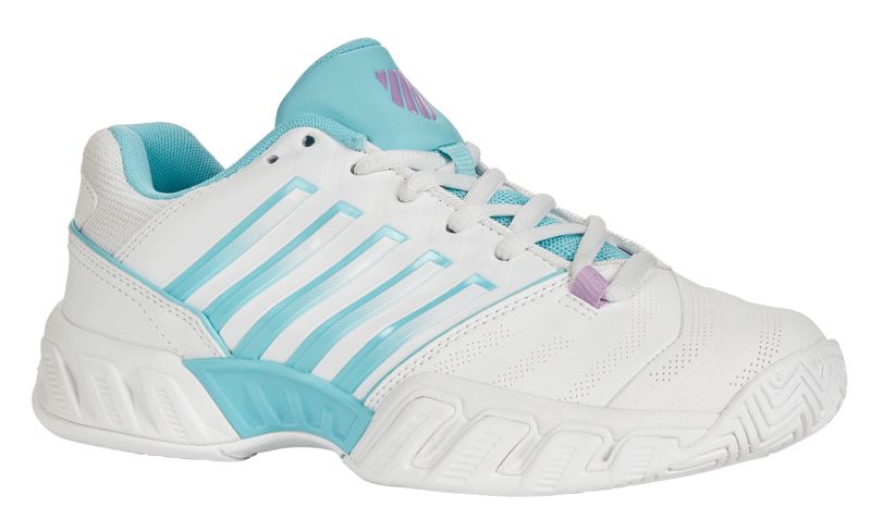 Women's shoes K-Swiss Big Shot Light 4 - brilliant white/angel blue/sheer  lilac, Tennis Zone