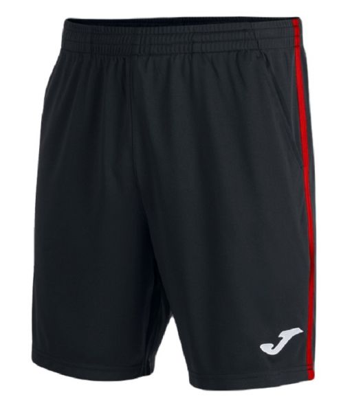 Men's shorts Joma Open III Bermuda M - black/red