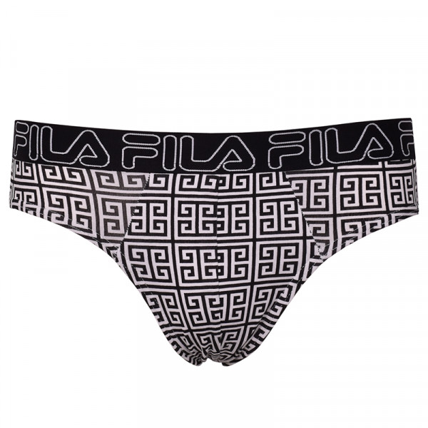 Męskie bokserki Fila Underwear Man Brief 1P - white/black