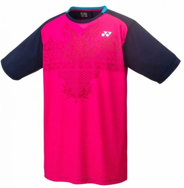 Herren Tennis-T-Shirt Yonex Men's T-Shirt - rose pink