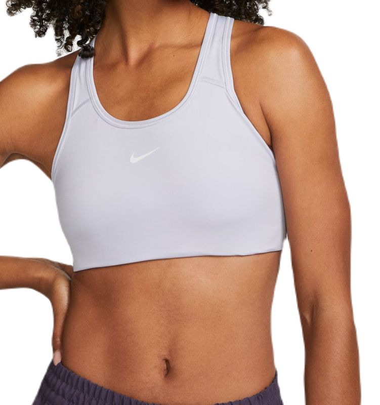 Women's bra Nike Swoosh Bra Pad - oxygen purple/white, Tennis Zone