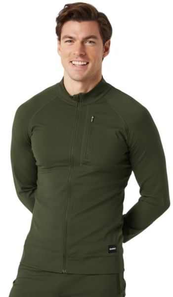 Sweat de tennis pour hommes Björn Borg Training Midlayer - Vert