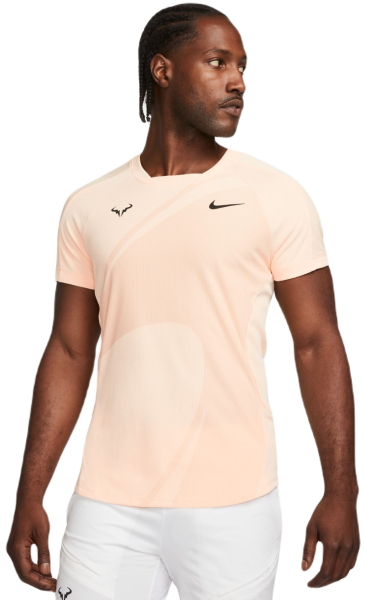 Мъжка тениска Nike Dri-Fit Rafa Tennis Top - ice peach/black