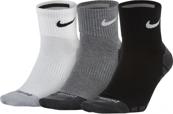  Nike Training Dry Lightning Quarter - 3 pary/black/white/grey